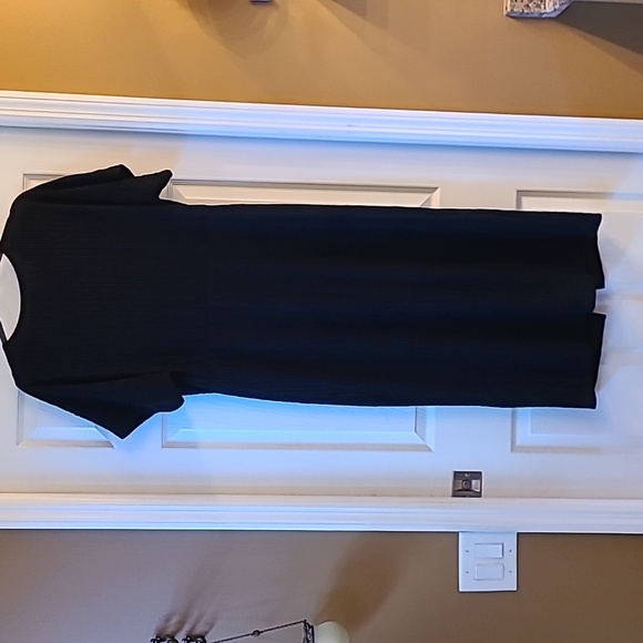 Shein Twist front dress with slit Size 2X Black - Picture 4 of 5